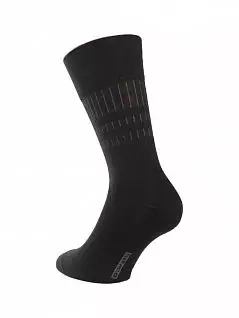 Облегающие носки из однотонной ткани Conte DTНсм7с43сп022 022_Черный